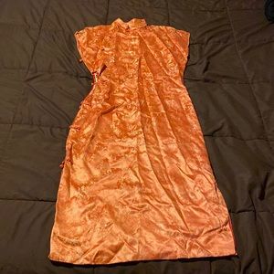 Cheongsam dress made in Japan by Crown Vintage?